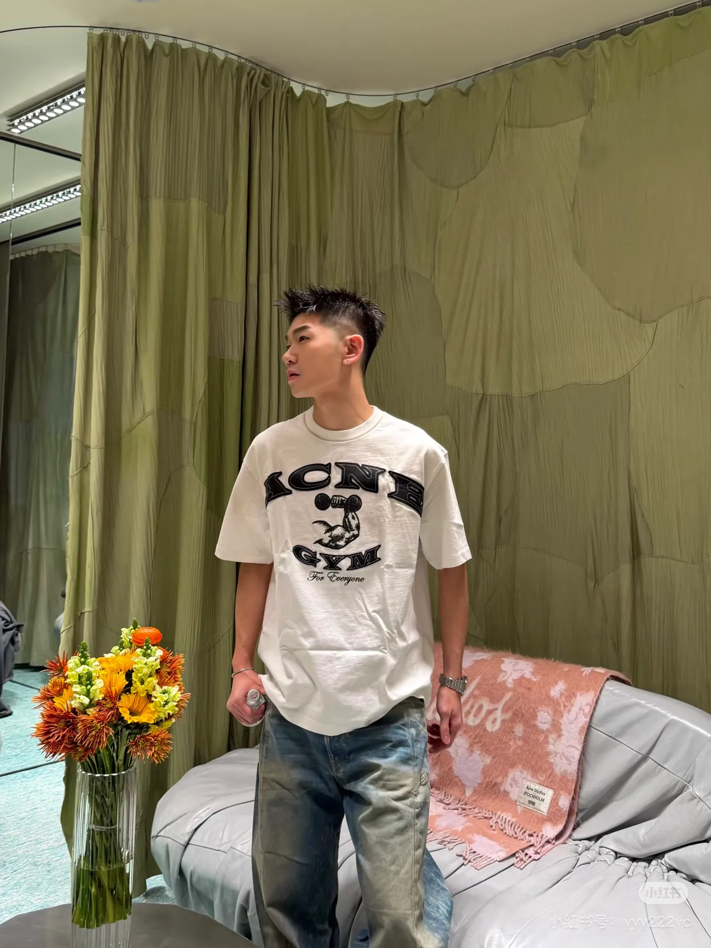 【 】Acne Studios （White）